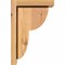 Ekena Millwork Crestline Smooth Corbel w/Backplate, Western Red Cedar, 5 1/2"W x 8"D x 12"H COR06X08X12CRE01SWR - alternate 2